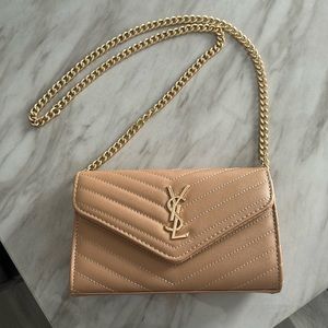 Tan/Brown YSL style crossbody bag